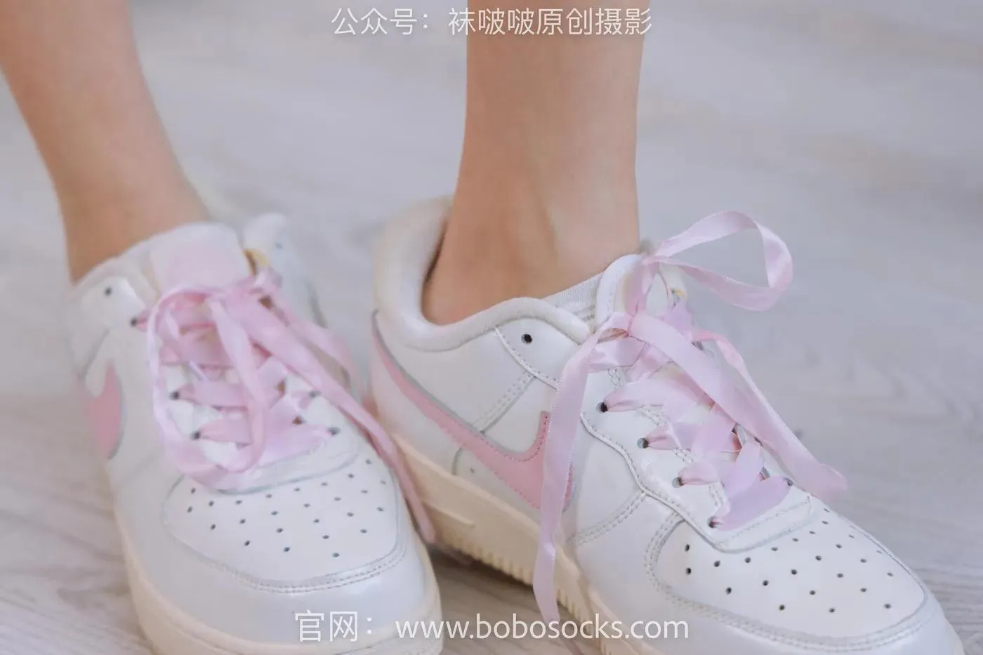 [BoBoSocks袜啵啵]NO.147 稚予-空军一号板鞋、白棉袜、体操服 [139P]插图6